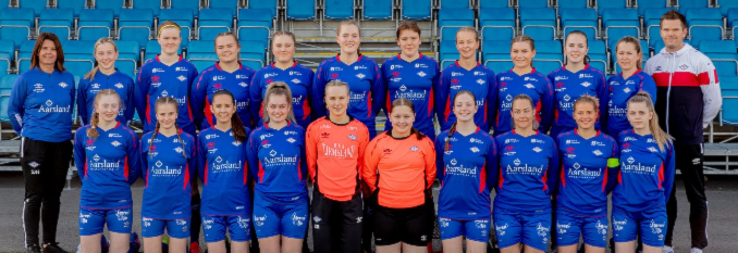 A-lag dame fotball kamp